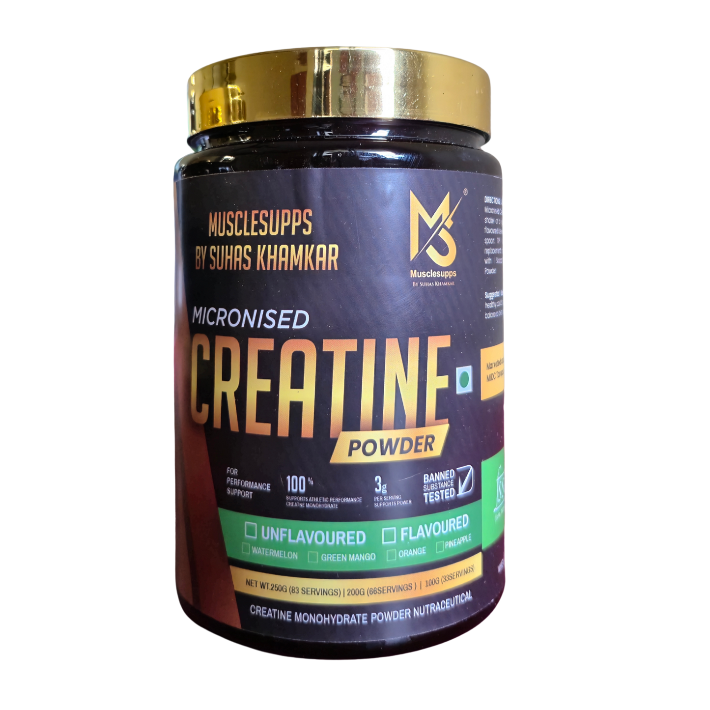 Musclesupps Creatine Monohydrate - Ultimate Performance Fuel