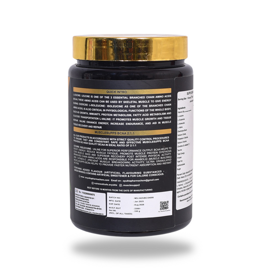 Musclesupps BCAA - Ultimate Muscle Recovery Performance
