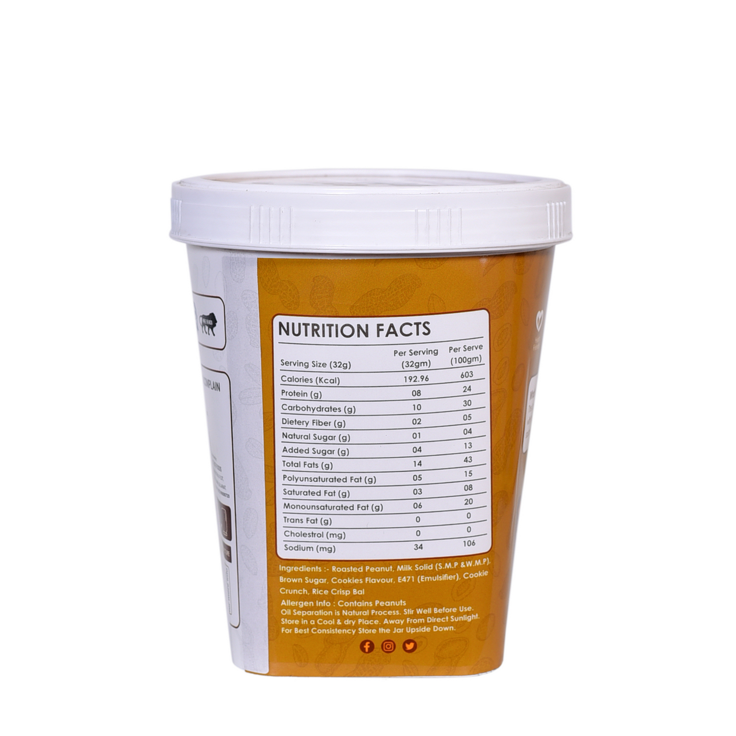 Peanut Butter – A Tropical Twist to Nutrition (1 Kg)