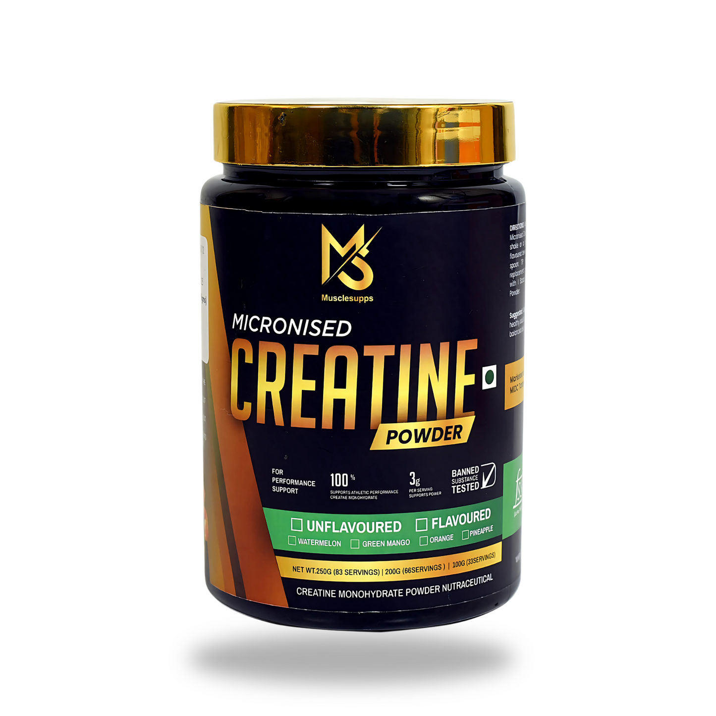 Musclesupps Creatine Monohydrate - Ultimate Performance Fuel