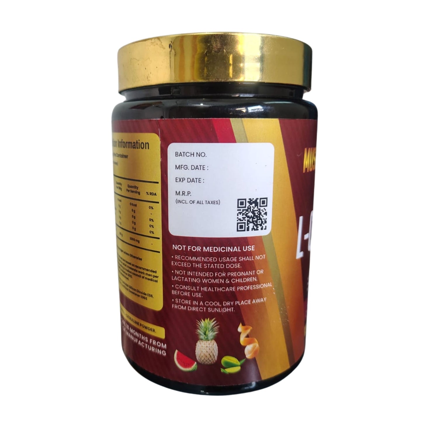 Musclesupps L- Citrulline DL- Malate 2:1|(200g)