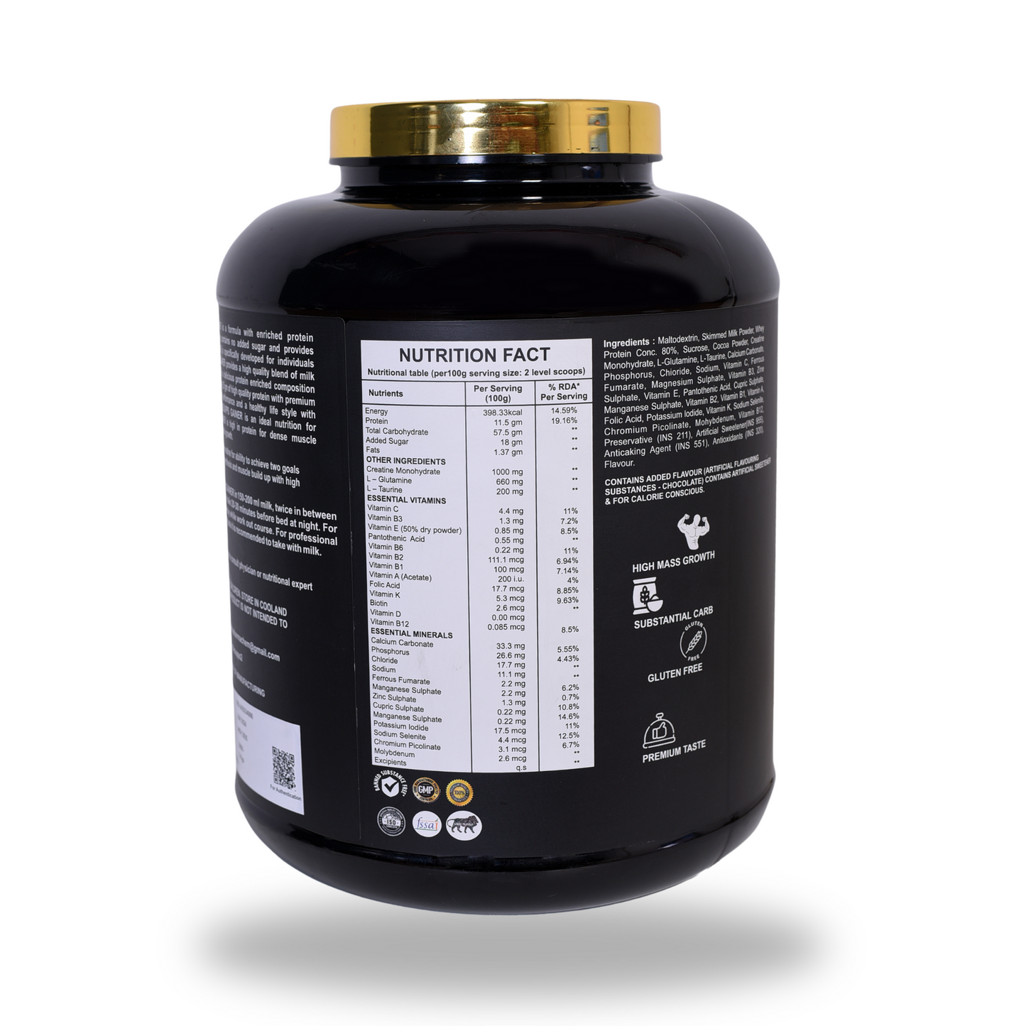 Musclesupps Mass Gainer - Power Up Your Gains