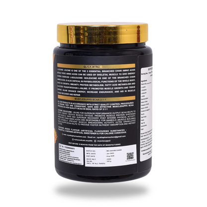 Musclesupps BCAA - Ultimate Muscle Recovery &amp; Performance