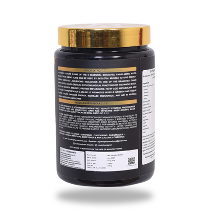 Musclesupps BCAA - Ultimate Muscle Recovery &amp; Performance