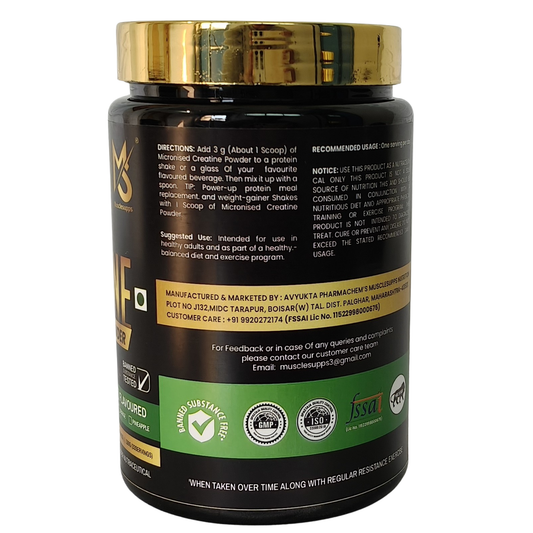 Musclesupps Creatine Monohydrate - Ultimate Performance Fuel