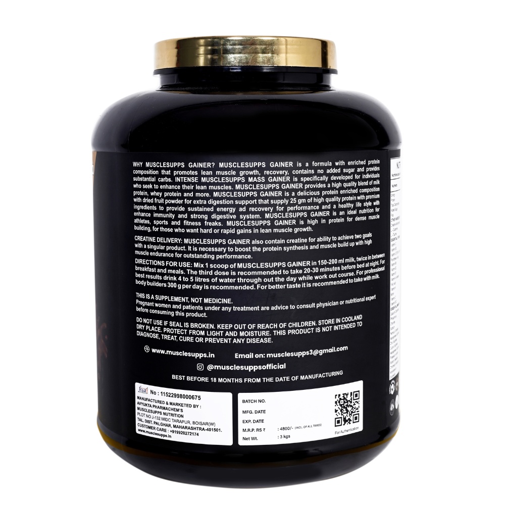 Musclesupps Mass Gainer - Power Up Your Gains