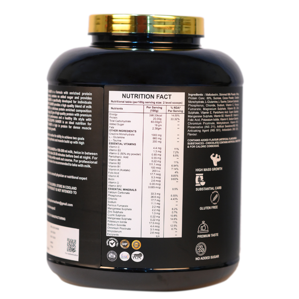 Musclesupps Mass Gainer - Power Up Your Gains