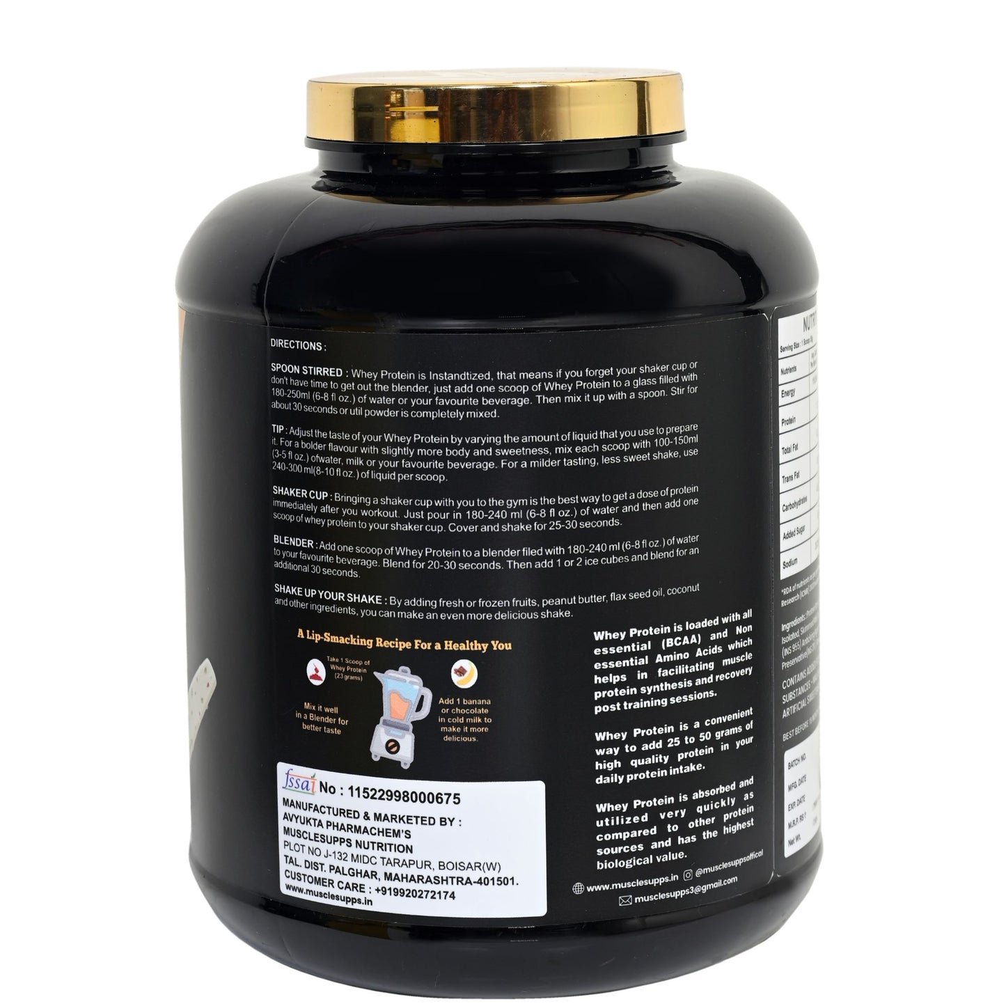 Musclesupps Whey Protein Prime – High-Quality Protein for Muscle Growth Recovery